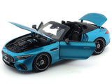 2022 Mercedes-Benz SL63 AMG R232 4Matic blue 1:18 I Scale diecast Scale Model collectible
