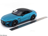 2022 Mercedes-Benz SL63 AMG R232 4Matic blue 1:18 I Scale diecast Scale Model collectible
