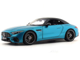 2022 Mercedes-Benz SL63 AMG R232 4Matic blue 1:18 I Scale diecast Scale Model collectible