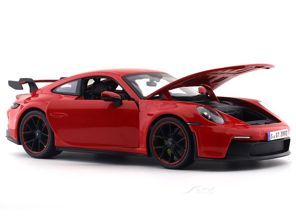 2022 Porsche 911 992 GT3 red 1:18 Maisto diecast Scale Model