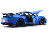 2022 Porsche 911 GT3 blue 1:18 Maisto diecast scale model car collectible