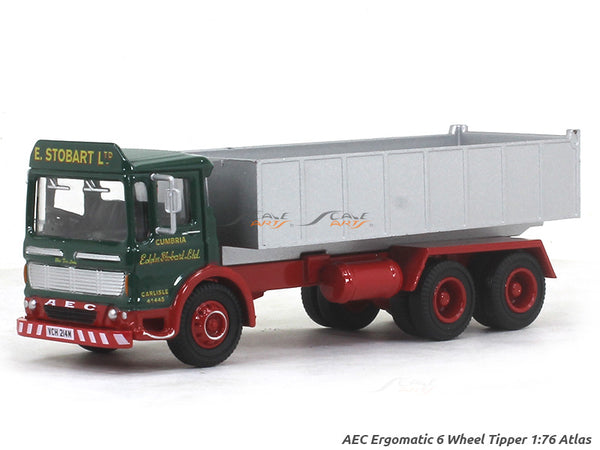AEC Ergomatic 6 Wheel Tipper 1:76 Atlas diecast scale model truck