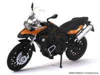 BMW F800GS 1:18 Motormax diecast scale model bike