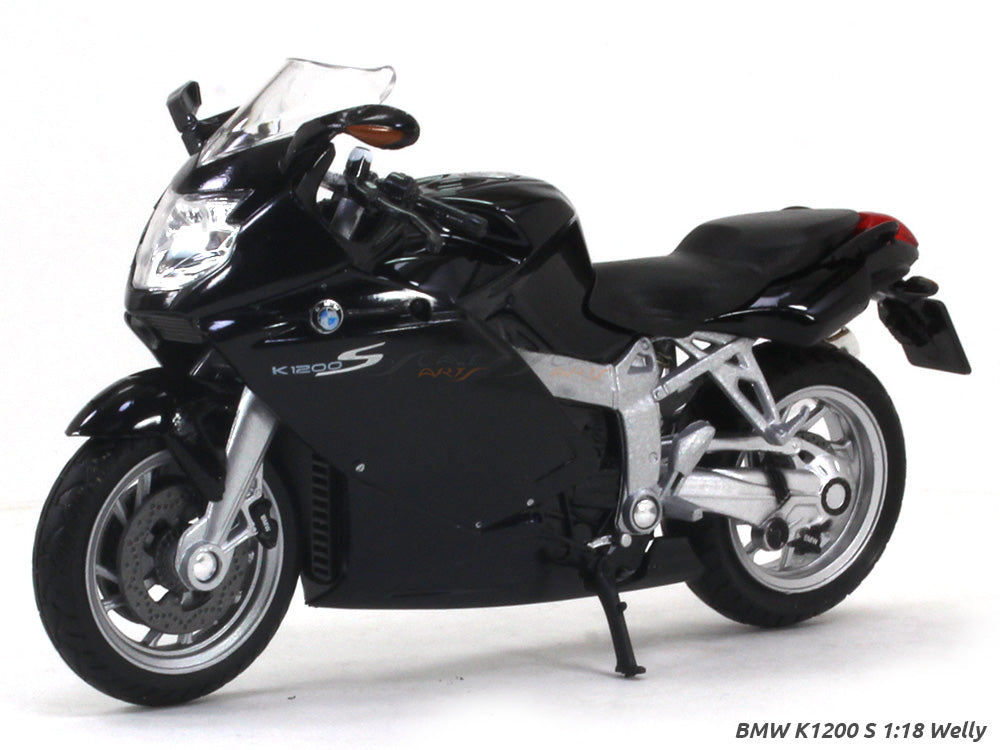BMW K1200 S 1:18 Welly diecast Scale Model Bike | Scale Arts India