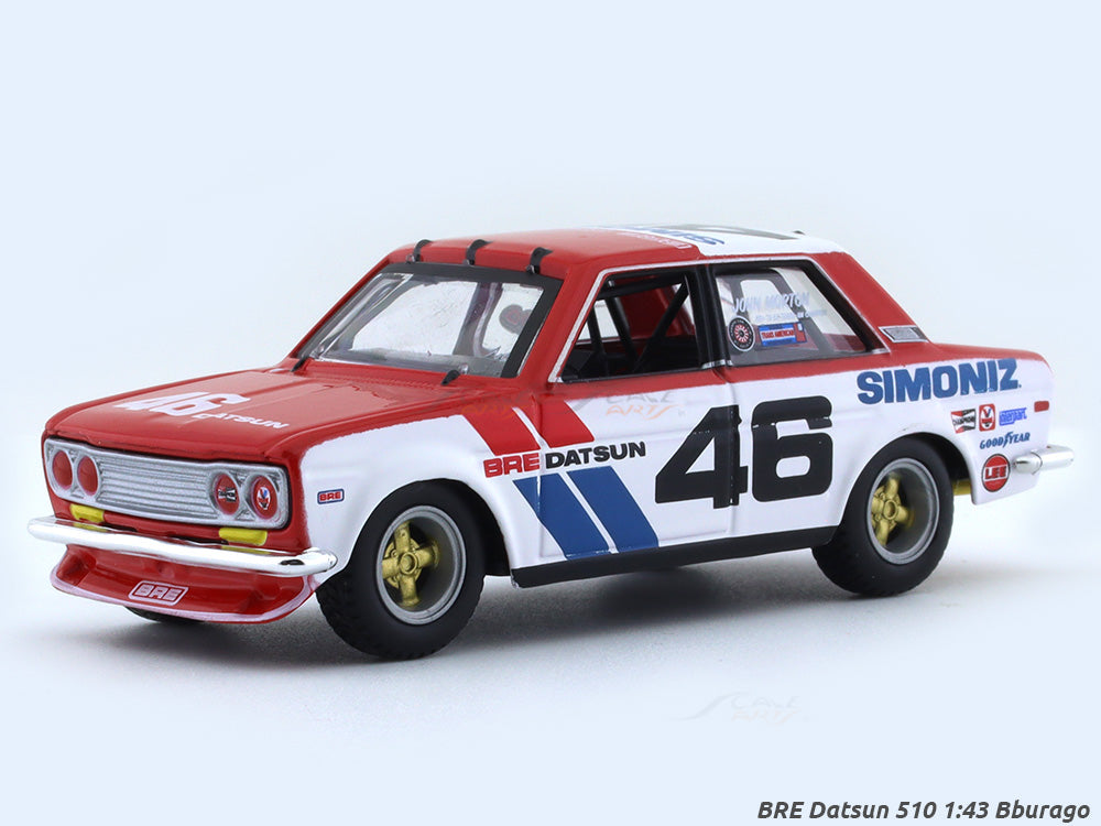 BRE Datsun 510 1:43 Bburago scale model car collectible | Scale