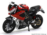 Benelli TNT R160 1:18 Bburago diecast scale model bike.