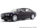 Bentley Flying Spur Damson W12 1:18 Kyosho diecast Scale Model Car.