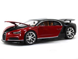Bugatti Chiron red 1:18 Bburago diecast Scale Model car.