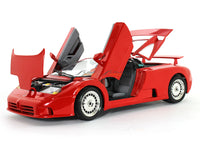 Bugatti EB110 red  1:18 Bburago diecast Scale Model car.