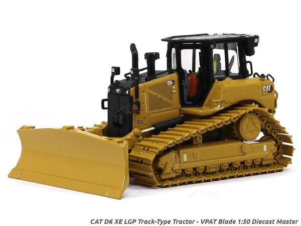 CAT D6 XE LGP Track-Type Tractor - VPAT Blade 1:50 Diecast Master scale model.