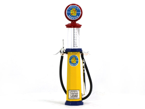 Cadillac Service round Gas Pump 1:18 Road Signature Yatming diecast model.