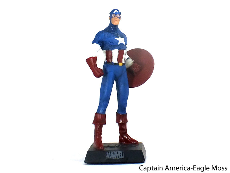 Figurine En Plomb Marvel Super Heroes Eaglemoss N°9 Captain America (Wolverine) - Occasion