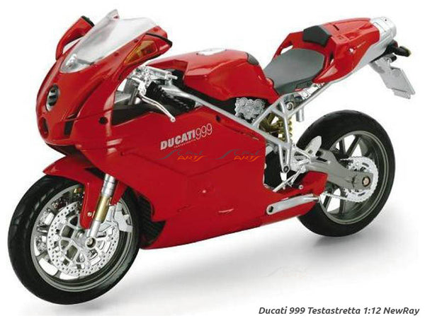 Ducati 999 Testastretta 1:12 NewRay diecast Scale Model bike