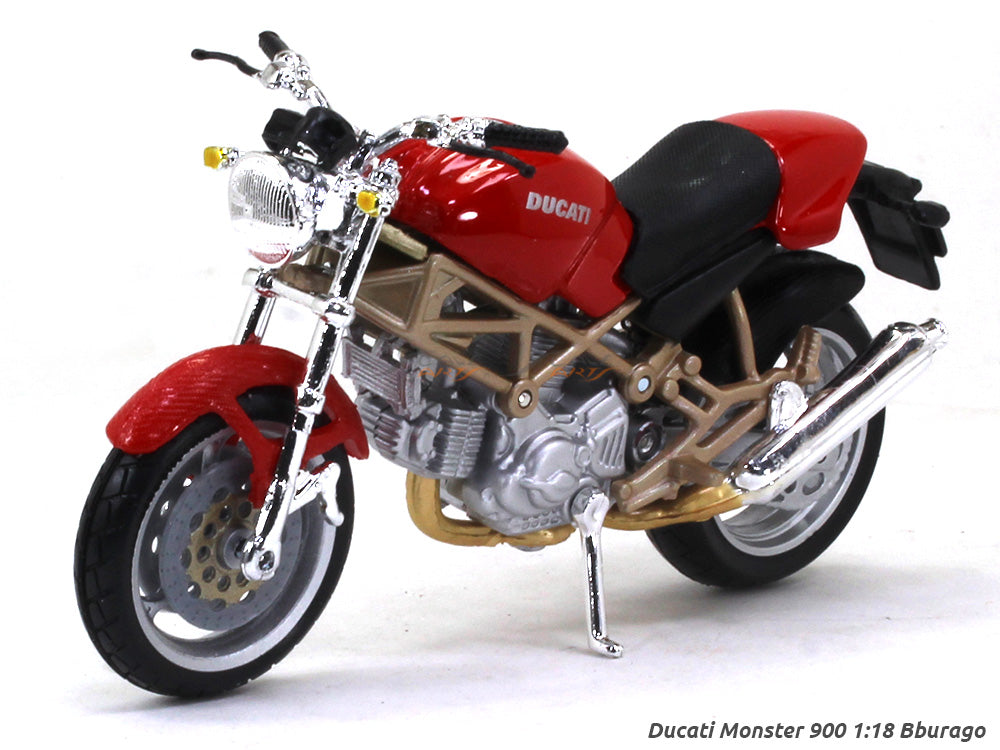 Ducati Monster 900 1:18 Bburago diecast scale model bike Scale