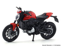 Ducati Monster + 1:18 Maisto Scale Model bike collectible