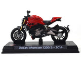 2014 Ducati Momster 1200 S 1:24 diecast Scale Model Bike.
