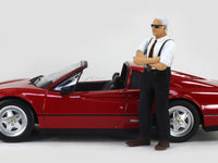 Enzo Ferrari Limited edition style 1:18 Scale Arts In scale model figure / accessories.