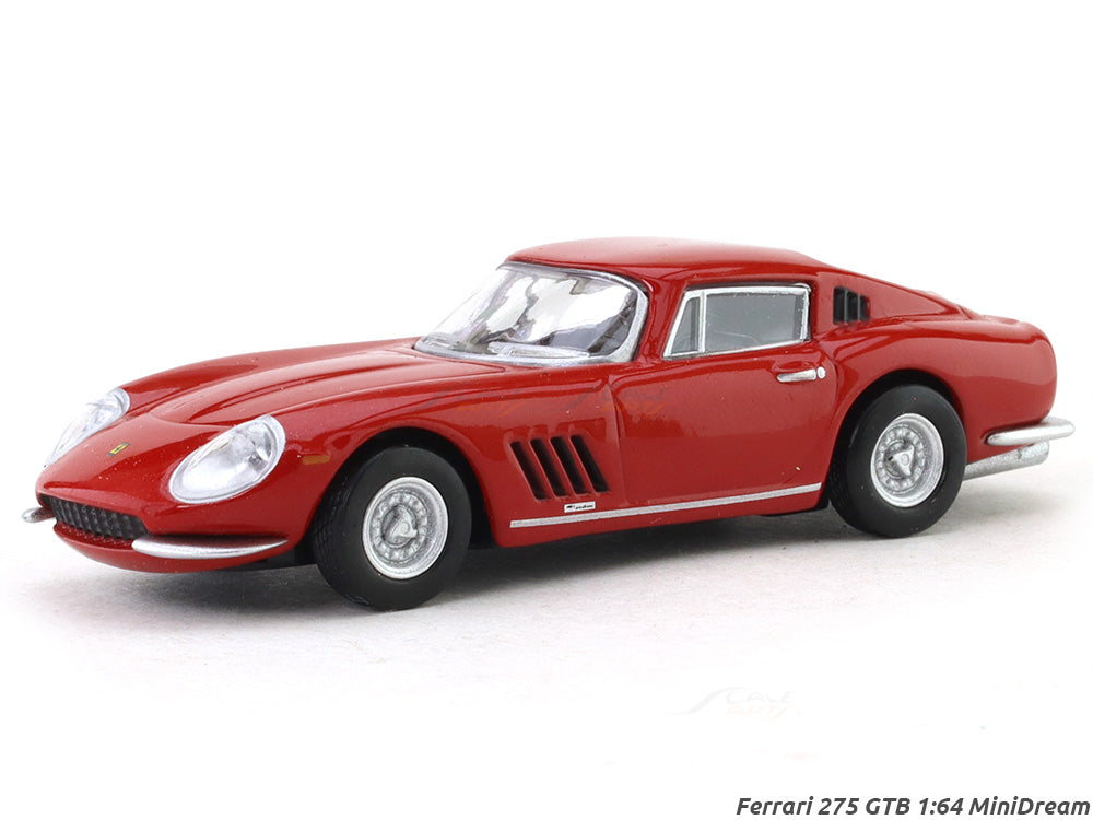 Ferrari 275 GTB red 1:64 MiniDream diecast scale miniature car