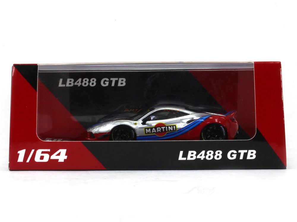 Ferrari 488 GTB Liberty Walk 1:64 CM Model diecast scale model car