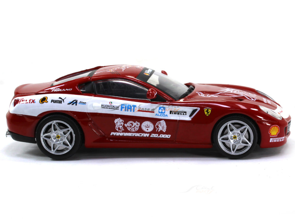 Ferrari 599 GTB Fiorano Panamerican Tour 1:43 diecast Scale Model