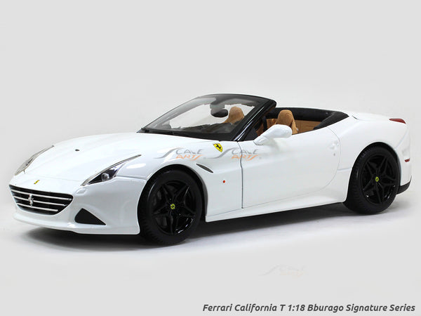 Ferrari California T Signature Series 1:18 Bburago diecast Scale Model car.