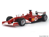Ferrari F2002 1:43 diecast Scale Model Car.
