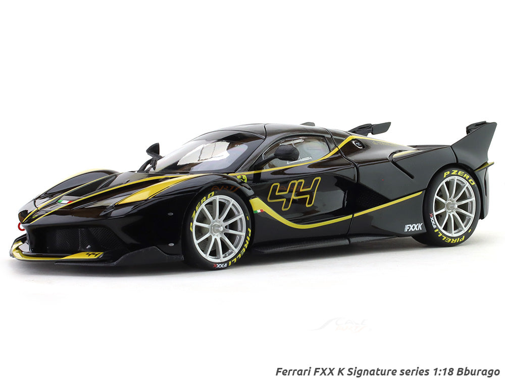 Ferrari Signature Ferrari FXX K black Signature series 1:18 Bburago diecast scale model ...