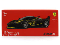 Ferrari FXX K black Signature Series 1:43 Bburago scale model car collectible
