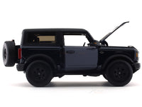 2021 Ford Bronco Wildtrak dark blue 1:18 Maisto diecast scale model car collectible