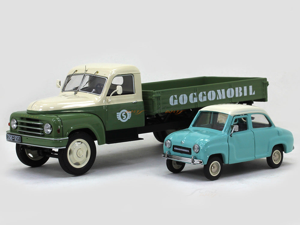 Hanomag L28 Pritsche Goggomobil Service 1:43 Schuco diecast Scale