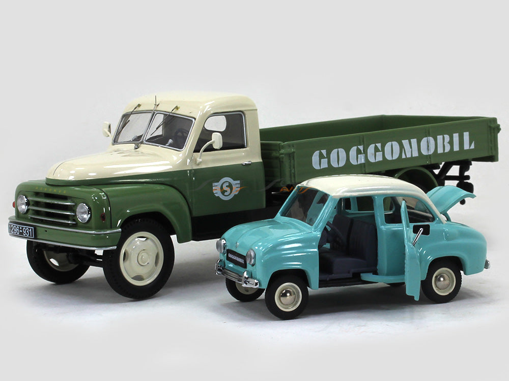 Hanomag L28 Pritsche Goggomobil Service 1:43 Schuco diecast Scale