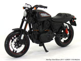 2011 XR 1200X black Harley Davidson 1:18 Maisto diecast scale model bike.