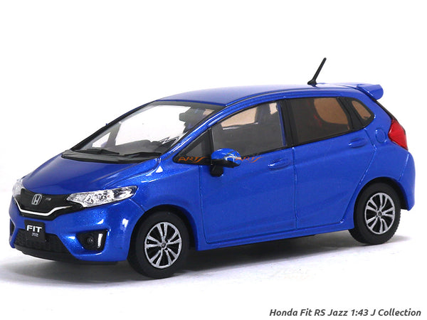 Honda Fit Jazz blue 1:43 PremiumX diecast Scale Model Car.