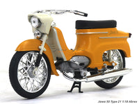 Jawa 50 type 21 yellow 1:18 Abrex diecast Scale Model Bike.