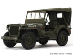 Jeep Willys 1/4 Ton 1:18 Welly diecast Scale Model car.