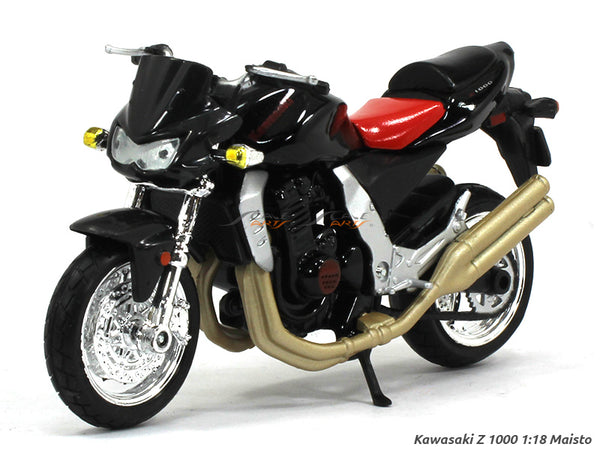 Kawasaki Z 1000 1:18 Maisto diecast scale model bike.