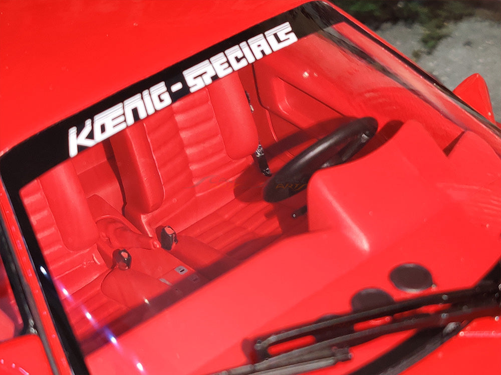 Koenig Specials Ferrari 512 BBI Turbo 1:18 GT Spirit scale model