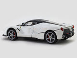 LaFerrari white Signature Series 1:43 Bburago scale model car collectible