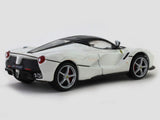 LaFerrari white Signature Series 1:43 Bburago scale model car collectible