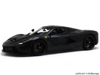 LaFerrari matte black Signature Series 1:18 Bburago diecast Scale Model car