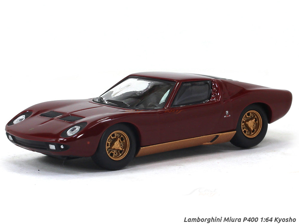 京商 Kyosho Lamborghini Miura P400SV 1/12 1/12 Kyosho Lamborghini Miura P400S (Red) Resin Car Model