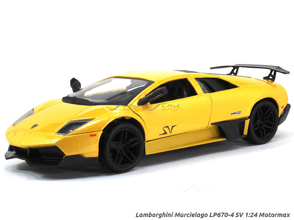 Lamborghini Murcielago LP670-4 SV 1:24 Motormax diecast scale model car.