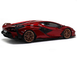 Lamborghini Sian FKP 37 red 1:18 Bburago diecast Scale Model car.