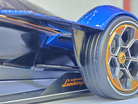 Lamborghini V12 Vision GT blue 1:18 Maisto diecast Scale Model car.