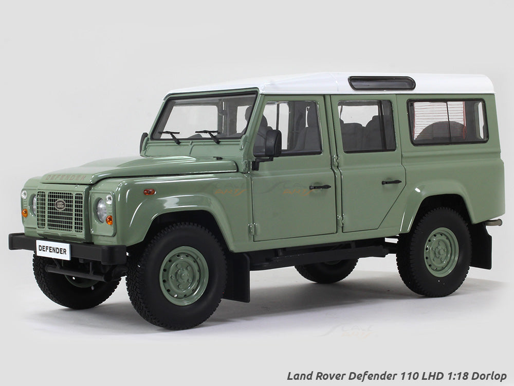 Land Rover Defender 110 LHD 1:18 Dorlop diecast scale model car | Scale ...