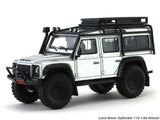 Land Rover Defender 110 silver 1:64 Master diecast scale miniature car