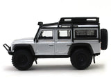 Land Rover Defender 110 silver 1:64 Master diecast scale miniature car