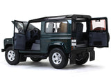Land Rover Defender 90 green 1:18 Kyosho diecast model car.
