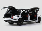 2020 Range Rover SV Autobiography Dynamic white 1:18 LCD models diecast scale car.