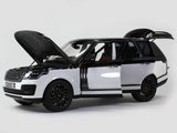 2020 Range Rover SV Autobiography Dynamic white 1:18 LCD models diecast scale car.